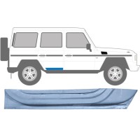 Opravný plech zadných dverí pre Mercedes G-Class W460 W461 W463 1979-2017 / Pravá 5543
