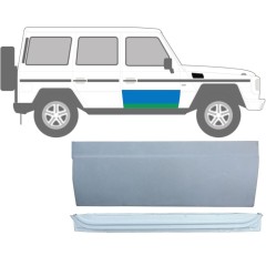 Opravný plech predných dverí vnútorný + vonkajší pre Mercedes G-Class W460 W461 W463 1979- / Pravá / Sada 9465