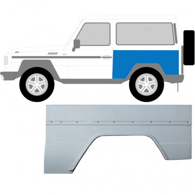 Lem zadného blatníka pre Mercedes G-Class 1979- / Ľavý 5082