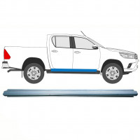 Opravný plech prahu pre Toyota Hilux 2015- / Vľavo = Vpravo (symetrické) 10139