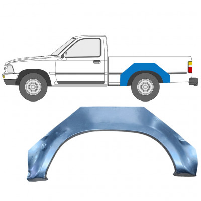 Lem zadného blatníka pre Toyota Hilux / VW Taro 1988-1997 / Ľavý 7072