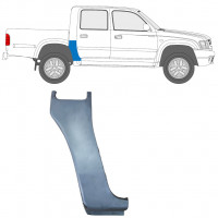 Opravný plech zadného rohu pre Toyota Hilux 2001 -2005 / Pravá / Dvojitá kabína 7660