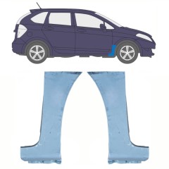 Opravný plech predného blatníka pre Honda FR-V 2005-2009 / Ľavá+Pravá / Sada 10833