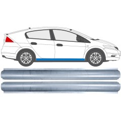 Opravný plech prahu pre Honda Insight 2009-2014 / Ľavá+Pravá / Sada 11873