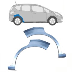 Lem zadného blatníka pre Honda Jazz 2008-2015 / Ľavá+Pravá / Sada 10297