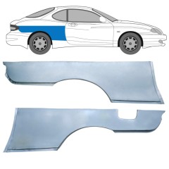 Lem zadného blatníka pre Hyundai Coupe 1996-2002 / Ľavá+Pravá / COUPE / Sada 6307