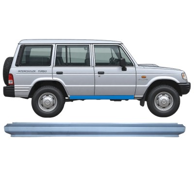 Opravný plech prahu pre Hyundai Galloper 1991-2003 / Vľavo = Vpravo (symetrické) 17018