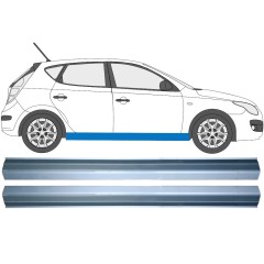 Opravný plech prahu pre Hyundai i30 2007-2012 / Ľavá+Pravá / Sada 11351