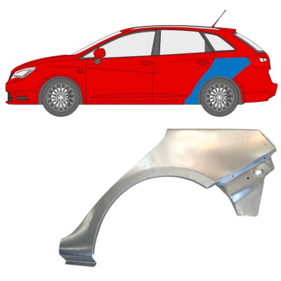 Lem zadného blatníka pre Seat Ibiza 2008-2017 / Ľavý / COMBI 14608