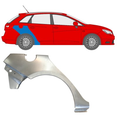 Lem zadného blatníka pre Seat Ibiza 2008-2017 / Pravá / COMBI 14607