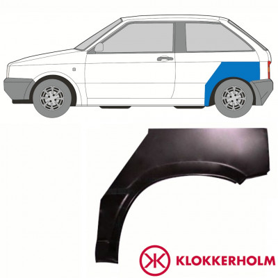 Lem zadného blatníka pre Seat Ibiza 1984-1993 / Ľavý 10737