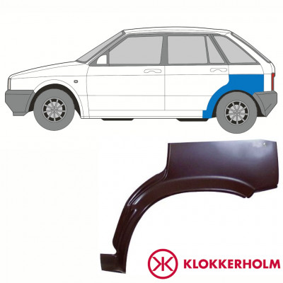 Lem zadného blatníka pre Seat Ibiza 1984-1993 / Ľavý 10740