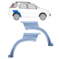 Lem zadného blatníka pre Suzuki Ignis 2000-2003 / Ľavá+Pravá / Sada 10415