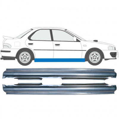 Kompletný prah pre Subaru Impreza 1992-2000 / Ľavá+Pravá / Sada 9151