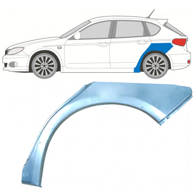 Lem zadného blatníka pre Subaru Impreza 2007-2013 / Ľavý 7865