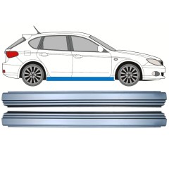 Opravný plech prahu pre Subaru Impreza GH GR 2007-2013 / Ľavá+Pravá / Sada 10553