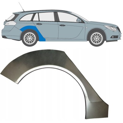 Lem zadného blatníka pre Opel Insignia 2008-2017 / Pravá / COMBI 16798