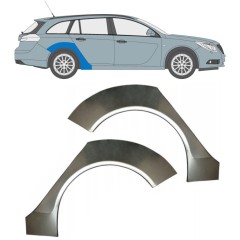 Lem zadného blatníka pre Opel Insignia 2008-2017 / Ľavá+Pravá / COMBI / Sada 16800