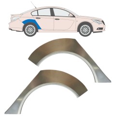 Lem zadného blatníka pre Opel Insignia 2008-2017 / Ľavá+Pravá / Sada 15045