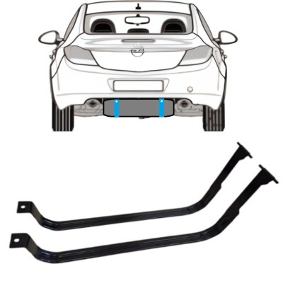 Objímky palivovej nádrže pre Opel Insignia 2008-2017 15991