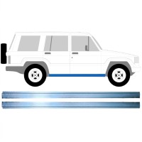 Opravný plech prahu vnútorný pre Isuzu Trooper 1983-2005 / Ľavá+Pravá / Sada 16125