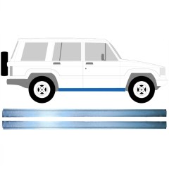 Opravný plech prahu vnútorný pre Isuzu Trooper 1983-2005 / Ľavá+Pravá / Sada 16125