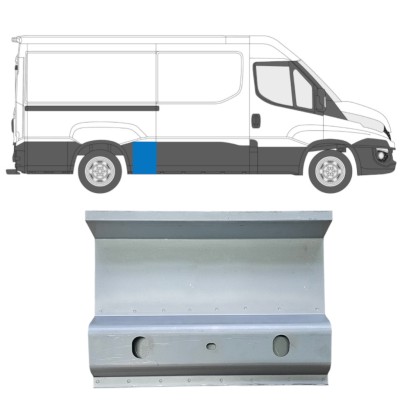 Opravný plech boku pre Iveco Daily 2014- / Vľavo = Vpravo (symetrické) 14709