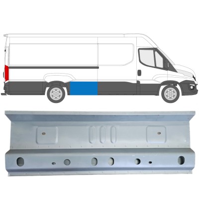 Opravný plech boku pre Iveco Daily 2014- / Vľavo = Vpravo (symetrické) 14710