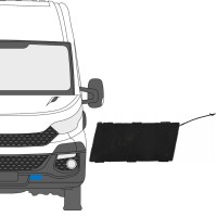 Krytky predného nárazníka pre Iveco Daily 2014-2019 / Ľavý 16243