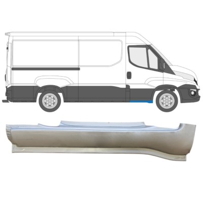 Opravný plech predného prahu pre Iveco Daily 2014-2016 / Pravá 14739