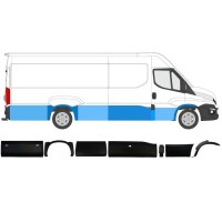 Sada líšt pre Iveco Daily 2014-2019 / Pravá / 11981