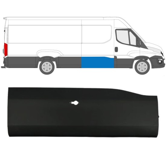 Bočná lišta pre Iveco Daily 2014-2019 / Pravá 11972