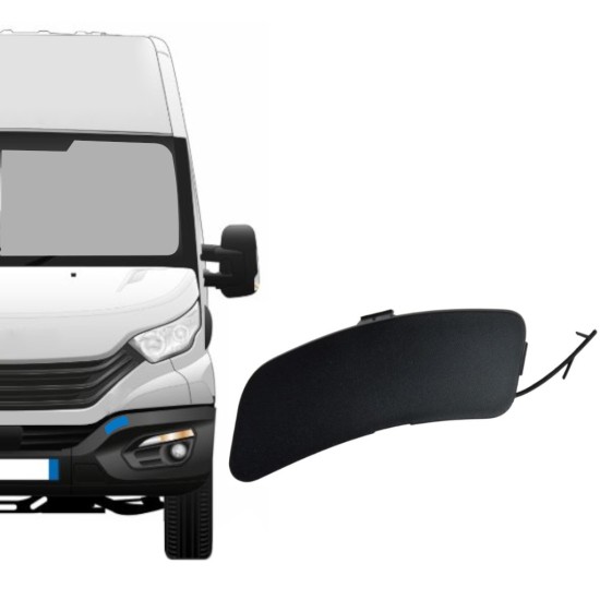 Krytky predného nárazníka pre Iveco Daily 2019- / Ľavý 16248