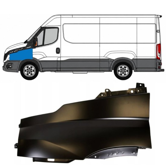 Predný blatník pre Iveco Daily 2019- / Ľavý 17108