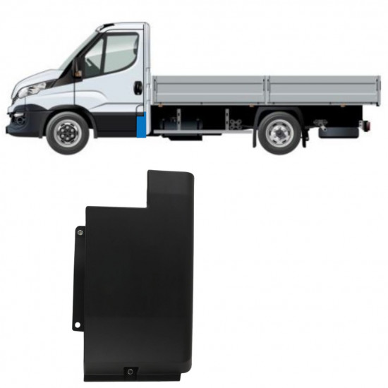 Bočná lišta predného stĺpika pre Iveco Daily 2014-2019 / Ľavý 11977