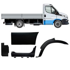 Bočná lišta pre Iveco Daily 2014-2019 / Pravá / Sada 12012