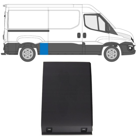 Bočná lišta zadného blatníka pre Iveco Daily 2006-2016 / Pravá 16661