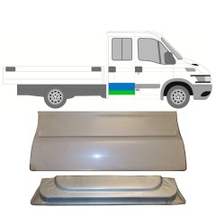 Opravný plech zadných dverí vnútorný + vonkajší pre Iveco Daily 1999-2014 / Vľavo = Vpravo (symetrické) / Sada 16174