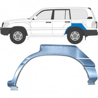 Lem zadného blatníka pre Toyota Land Cruiser 1998-2007 / Ľavý 7055