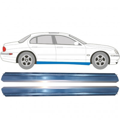Opravný plech prahu pre Jaguar S-Type 1999-2007 / Vľavo = Vpravo (symetrické) / Sada 9500