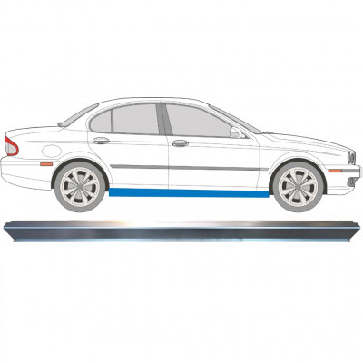 Opravný plech prahu pre Jaguar X-Type 2001-2009 / Vľavo = Vpravo (symetrické) 5776