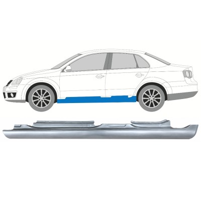 Kompletný prah pre Volkswagen Jetta 2005-2010 / Ľavý / SEDAN 17051