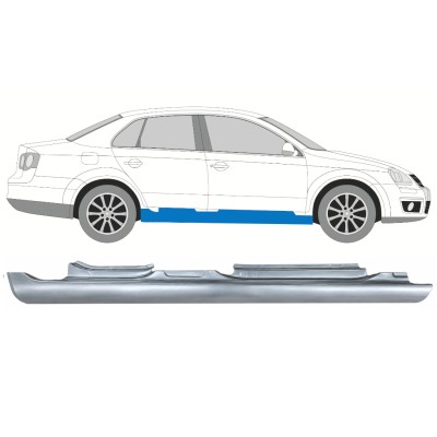 Kompletný prah pre Volkswagen Jetta 2005-2010 / Pravá / SEDAN 17050