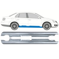 Kompletný prah pre Volkswagen Jetta 2005-2010 / Ľavá+Pravá / SEDAN 17052