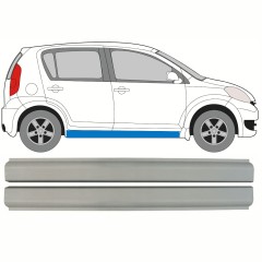 Opravný plech prahu pre Subaru Justy 2007-2011 / Vľavo = Vpravo (symetrické) / Sada 10240
