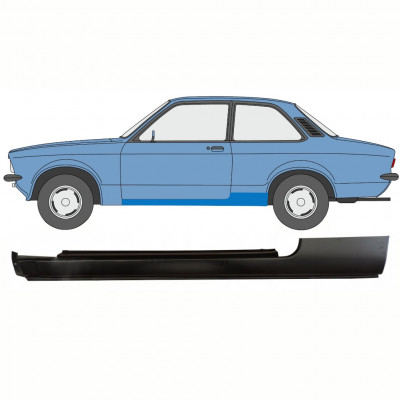 Opravný plech prahu pre Opel Kadett C 1973-1979 / Ľavý 8783