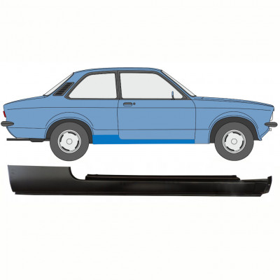 Opravný plech prahu pre Opel Kadett C 1973-1979 / Pravá 8782