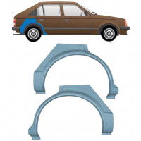 Lem zadného blatníka pre Opel Kadett D 1979-1984 / Ľavá+Pravá / Sada 9954