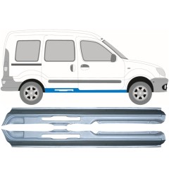 Kompletný prah pre Renault Kangoo 1997-2008 / Ľavá+Pravá / Sada 9480