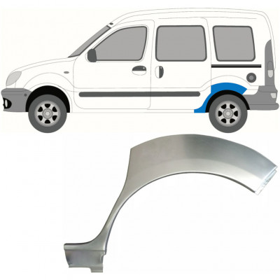 Lem zadného blatníka pre Renault Kangoo 1997-2008 / Ľavý 6980